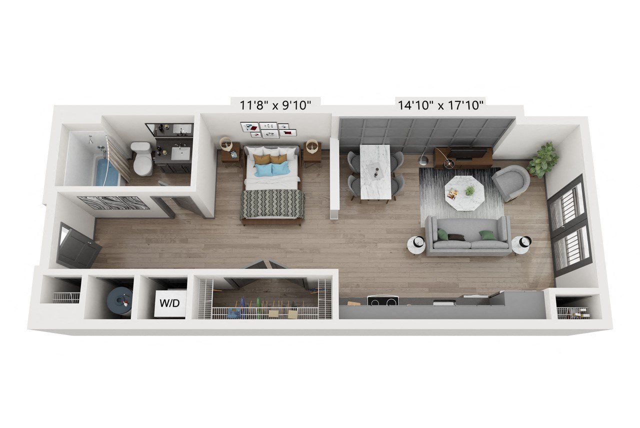 Urick (0.1D) floor plan